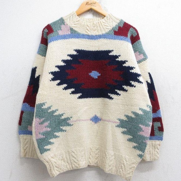 Outback Red Vintage Aztec Sweater - Picture 8 of 14
